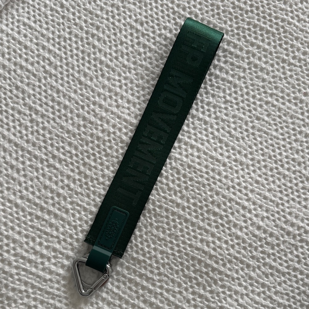 FP Movement Dark Green Strap Keychain